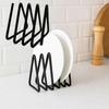 Anti-rust Cooking Pallet Triangle Rack Wear-resistant Triangle Frying Pan Rack  Dorm