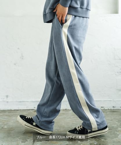 [IMPROVES] [SIDEWAYSTANCE] Suede Punch Track Pants