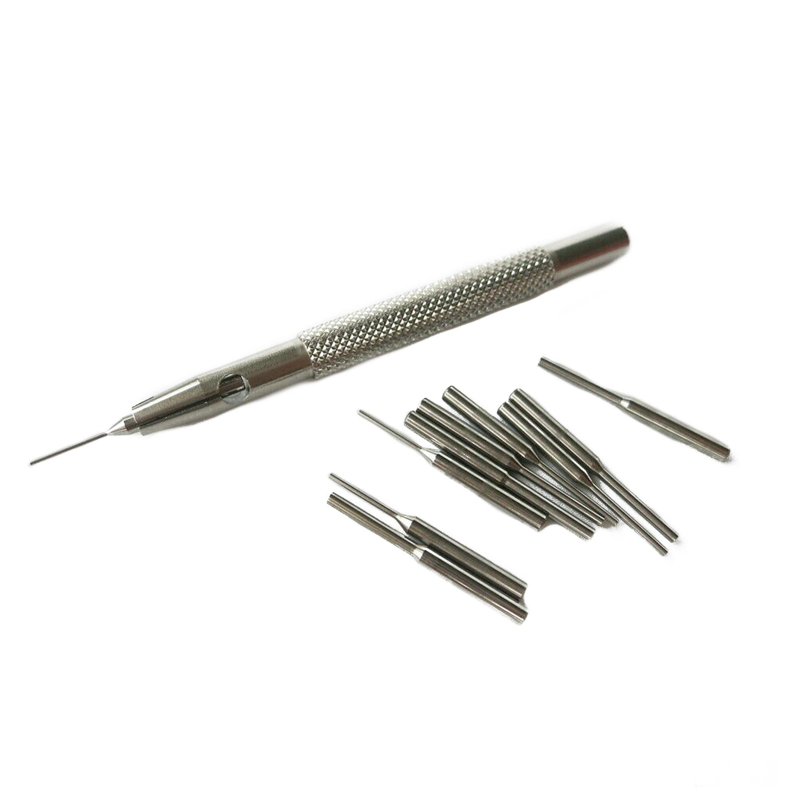 

Бит 0,5 мм-1,6 мм из нержавеющей стали для удаления звеньев браслета часов, инструмент для удаления браслета, пуансон, 9 в 1, аксессуары для часов United States