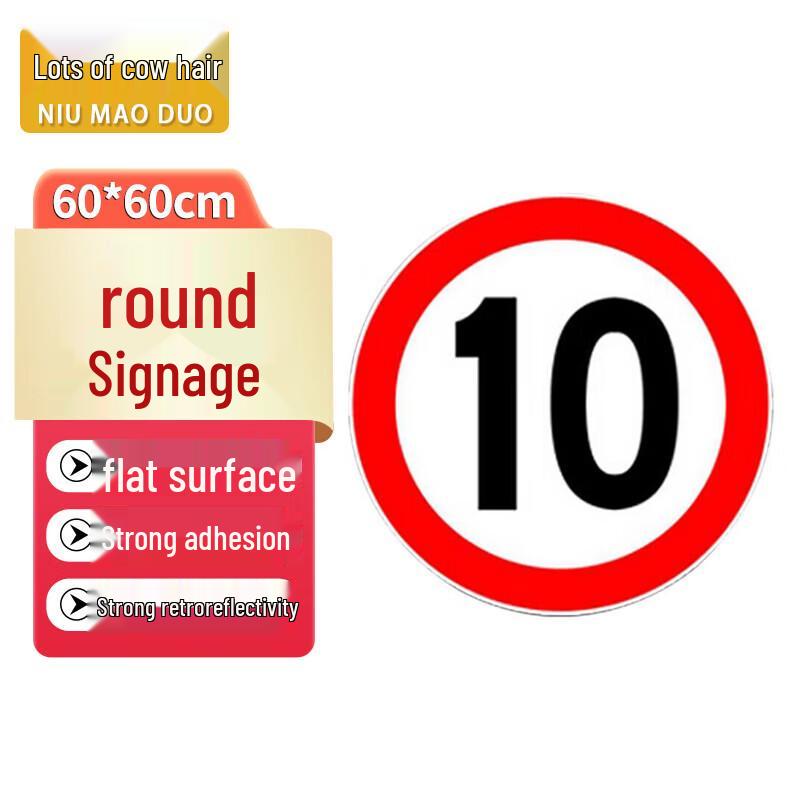 Multi-purpose Reflective Road Traffic Safety Sign