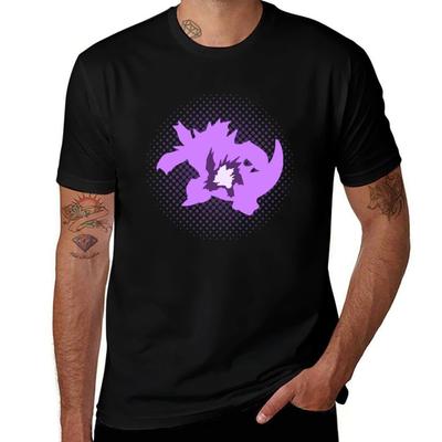 Poke Nidoking Evolution Mens T Shirt T-Shirt Man T Shirt Cotton High Quality Funny T Shirts Cotton T-Shirt