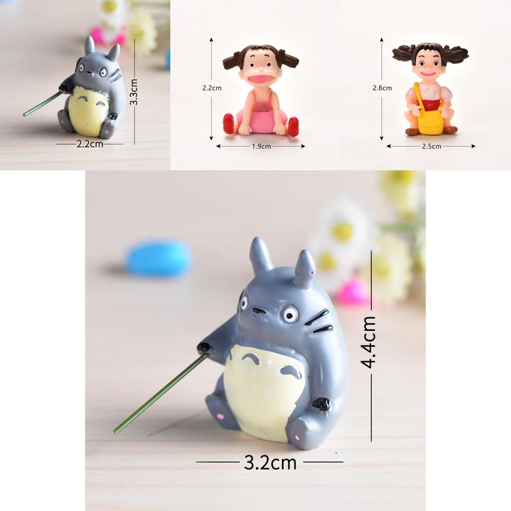 Cute Q Version Small Mei And Cat Series Micro Landscape Gardening Diy Decorative Accessories
