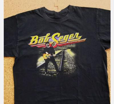Bob Seger And The Bullet Silver Band Schwarzes T-Shirt Volle Größe S-5XL Unisex T-Shirt