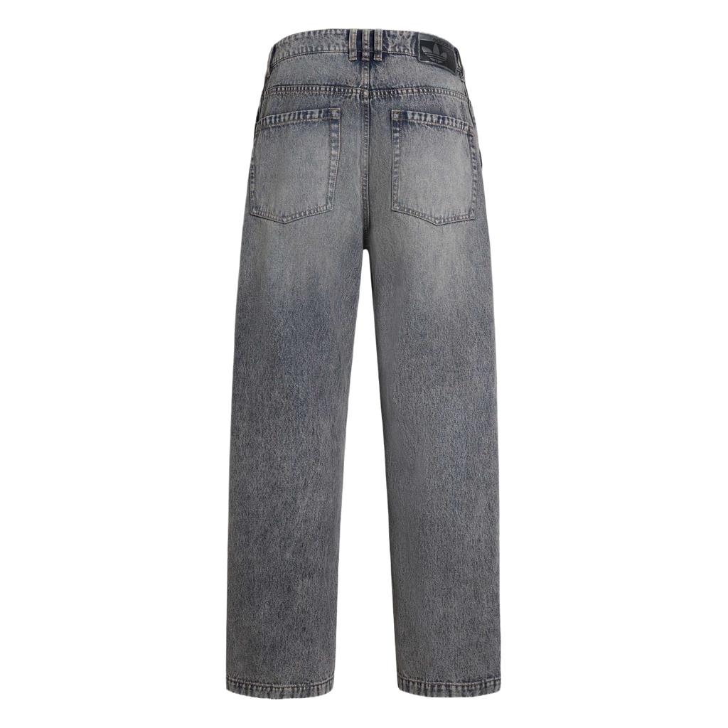 Adidas Originals Adilenium Solid Mid-Rise Straight Leg Jeans Men bottoms KX4821