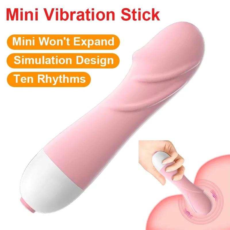 10 Speed G Spot Vibrator for Women Adult 18+ Clitoral Stimulator Vaginal Vibrating Dildo Sex Toy Female Pleasure