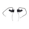 1 Pair Aluminum Alloy Electric Brake Handle Cable 28cm Inner 22mm Electric Bicycle Brake Lever Black/Silver Lightweight
