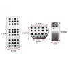 Car Pedal Cover for PEUGEOT 207 301 307 208 2008 308 408 Cc/CITROEN C3 C4/DS 3 4 6 DS3 DS4 DS6 LHD Brake Foot Rest Pedal Pad