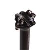 TNI Black Black Carbon Pillar Seatpost Seat Pillar 300mm 0mm Offset (Carbon) 27.2