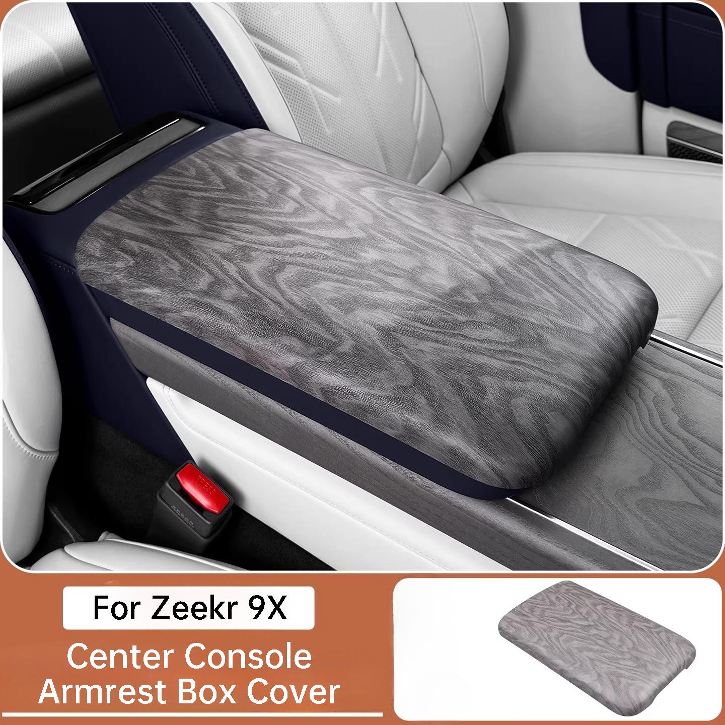 For Zeekr 9X Car Center Console Armrest Box Cover Scratch-resistant Protective Case Interior Modification Accessories 1pc
