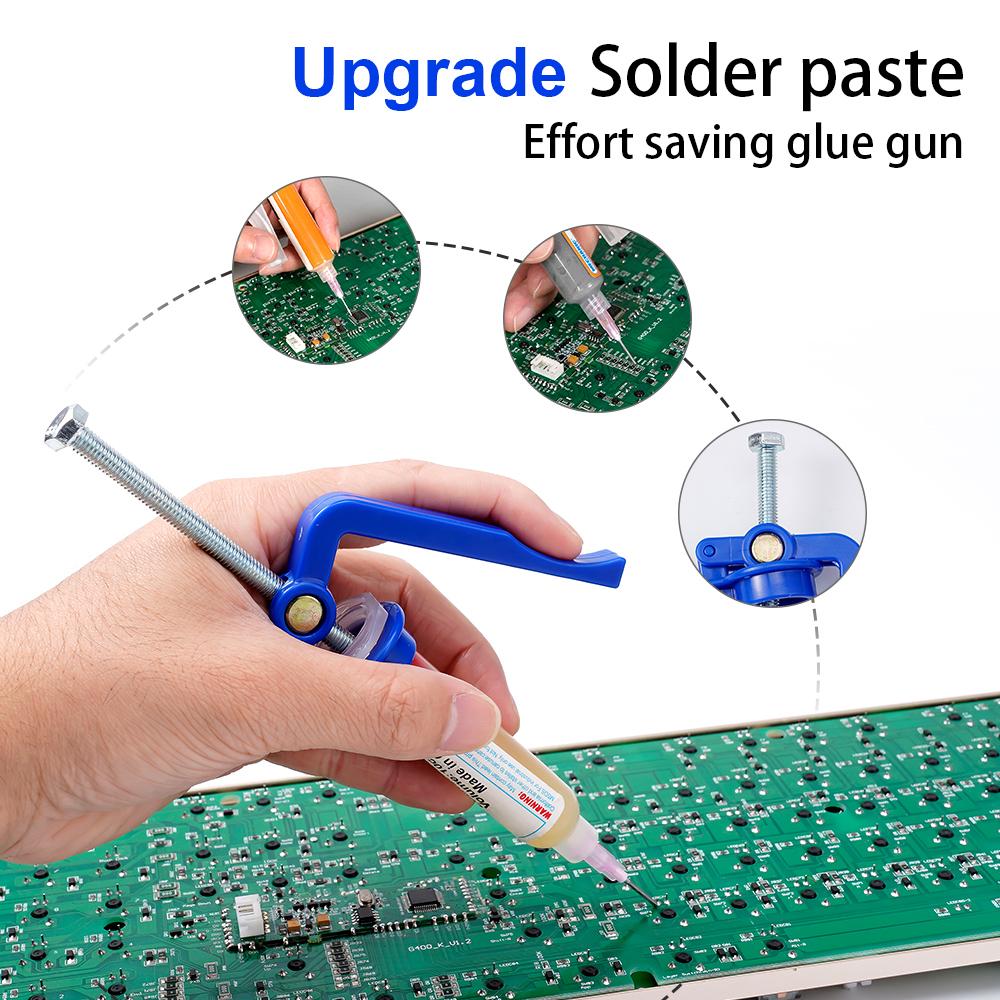 Needle Booster TubeMate Solder Paste Extruder Welding 10CC Solder Oil Accessories Glue Rod Boosters Discharge Oil Putter Tools