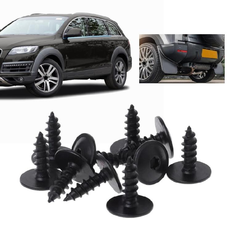 Car Door Panel Screws Rivet Door Panel Nails Black Torx Screw Self-tapping Screw