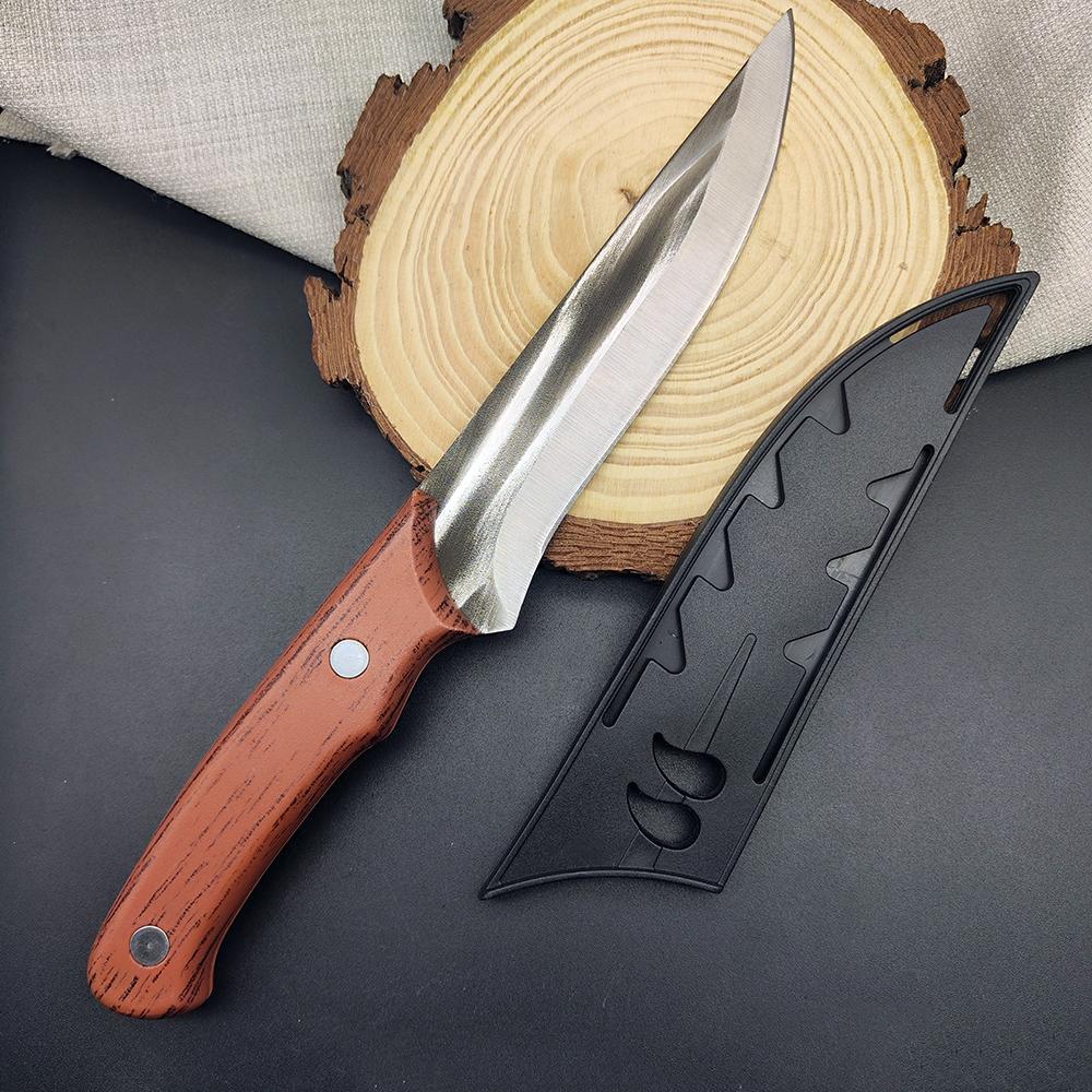 Boning Knife Kitchen Chef Meat Cleaver Vegetable Paring Butcher Knives Filleting BBQ Cutting With Sheath