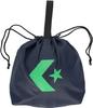 Basketball Storage Drawstring Ball Navy X Green [Converse] Bag, One-Handed Case, C2453097,
