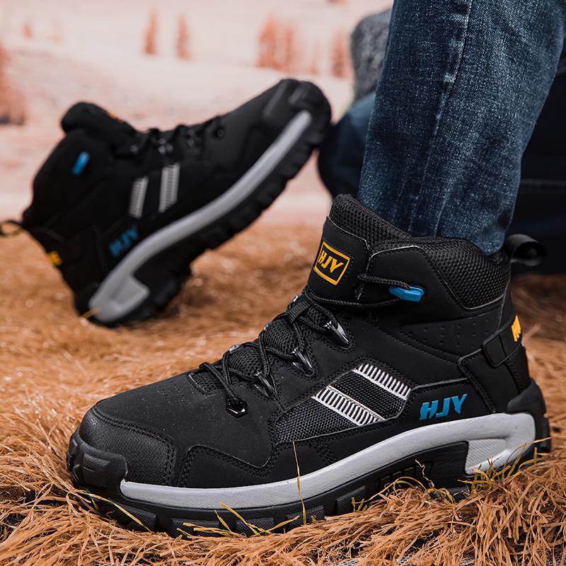 Military Running Shoes Ankle Boots Men Outdoor Climbing Shoes Man Boots Winter Thickness Shoes for Men Mens Desert Boots