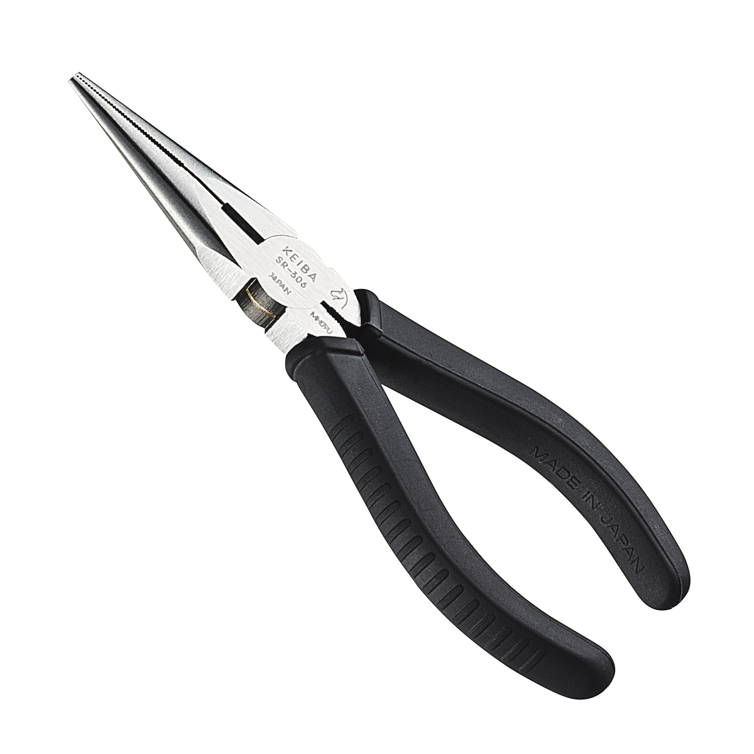 

Maruto Hasegawa Kousakusho Keiba Smooth Rotation Long Nose Pliers, 150mm, SR-306