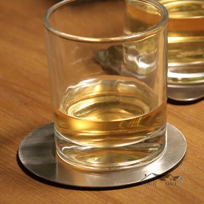 Round & Square Table Cup Mat Kitchen Mat Pad For Bar Cocktail Stainless Steel Mat Kitchen Glass Coaster Placemat Barware