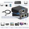 RJ45 Splitter 1 in 2/3/4 Out Network 1000Mbps RJ45 Adapter Gigabit Converter Internet Ethernet 8P8C Extender Plug Extension