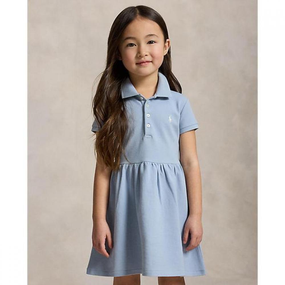 Polo Ralph Lauren Girls Stretch Mesh Polo Dress 2 6 Years Cwpodrsr3d21157400