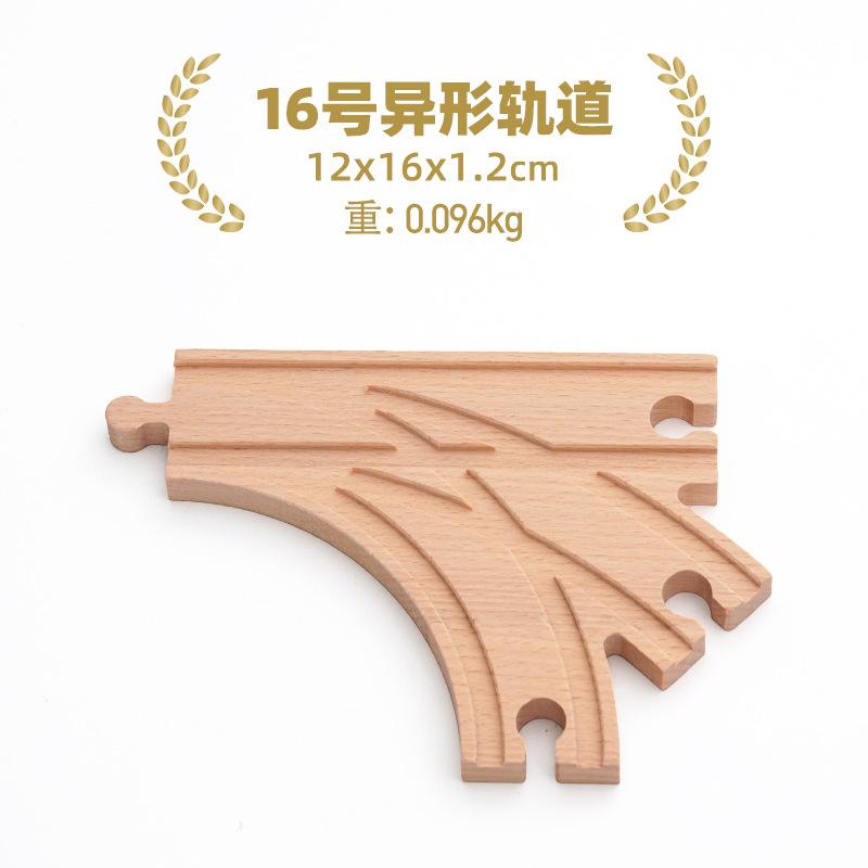 Drewniane Tory Kolejowe Zabawki Tory Kolejowe Akcesoria Łącznik Drogi Kolejowej Drewniany Łącznik Mostu Toru Kolejowego Zabawki
