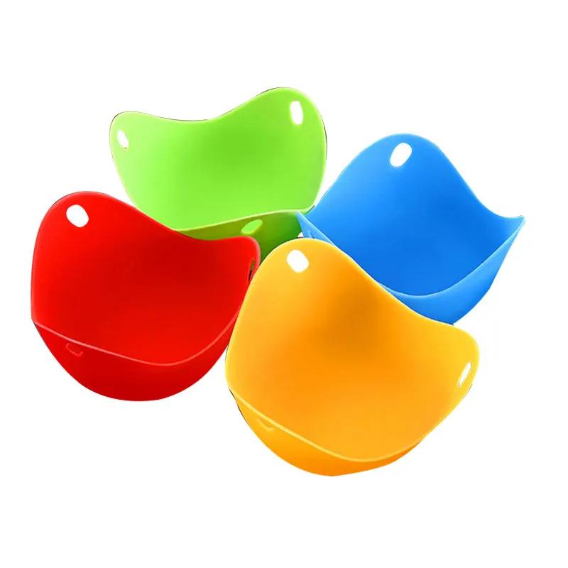 

Egg Poacher 4pcs/lot Silicone Pancake Poach Pod Baking Cup Kitchen Cookware Utensil RandomColor Bakeware Tool Gadget