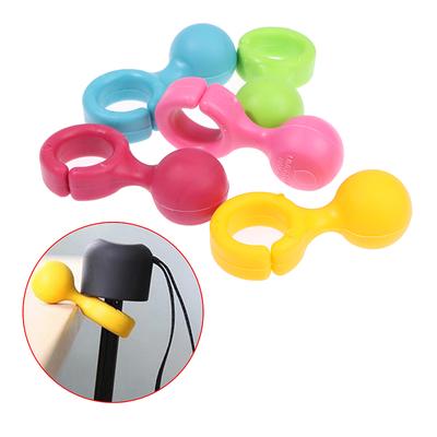 5Pcs/Set Portable Umbrella Holder Easy-To-Use Clip On Desk Table Umbrella Grain