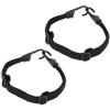 2Pcs Helmet Bandage Motorcycle Helmet Buckle Bundling Belt Elastic Rope Electric Accessory