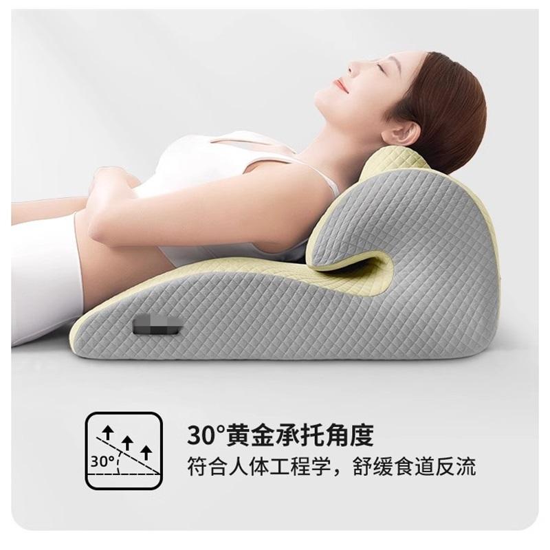 Relax Cush Pillow 2025 New Ergonomic Pillow Supports Posture In Any Position Unique Curved Design Suitable for Massage,Reading