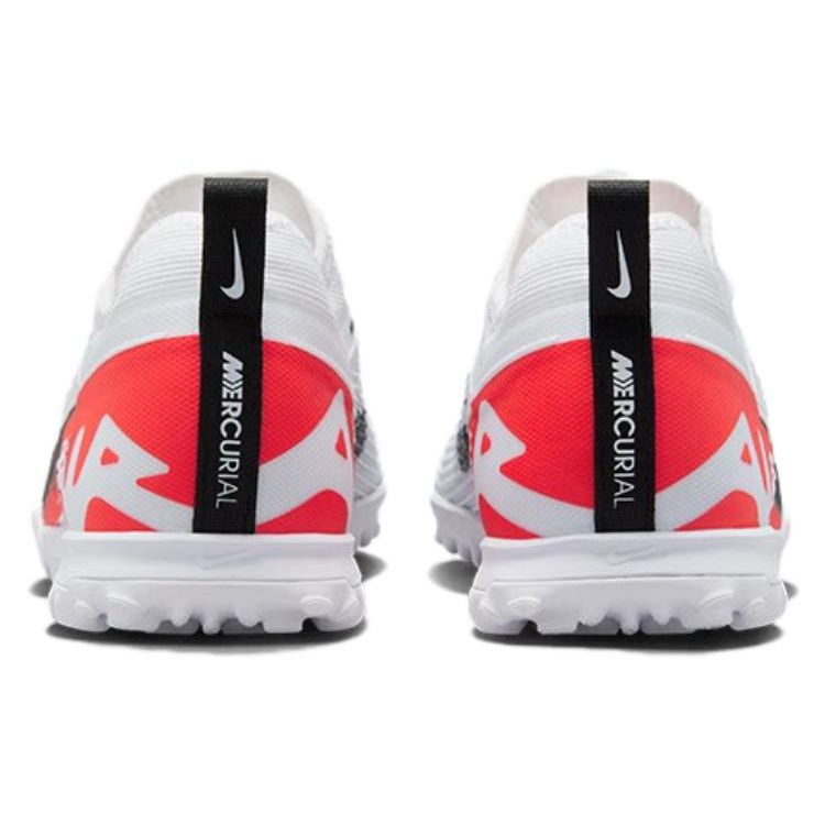 Nike Zoom Mercurial Vapor 15 Pro TF Ready Pack Men Sneakers White Bright-Crimson Black DJ5605-600
