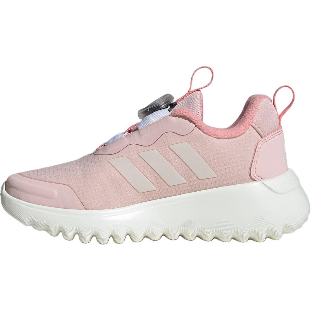Adidas ActiveFlex BOA 3.0 Little Wave Sports Comfortable Non-Slip Durable Low-Top Casual Shoes Kids sneaker Pink IE3961