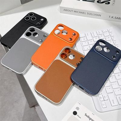 Custodia per iPhone 17-in-1 con Texture in Pelle: Compatibile con iPhone 14 fino a 17 Pro Max