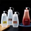 550/680ml Butelki do wyciskania sosu Dozownik do przypraw Szeroki otwór Pyłoszczelny Kuchenny Przyprawa Sos sałatkowy Oliwa z oliwek Butelka