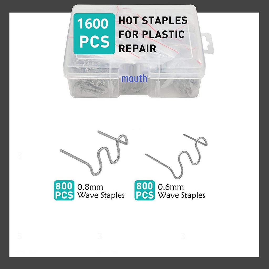 Car Bumper Repair Nails Set - 3000PCS for Welding and Shaping
