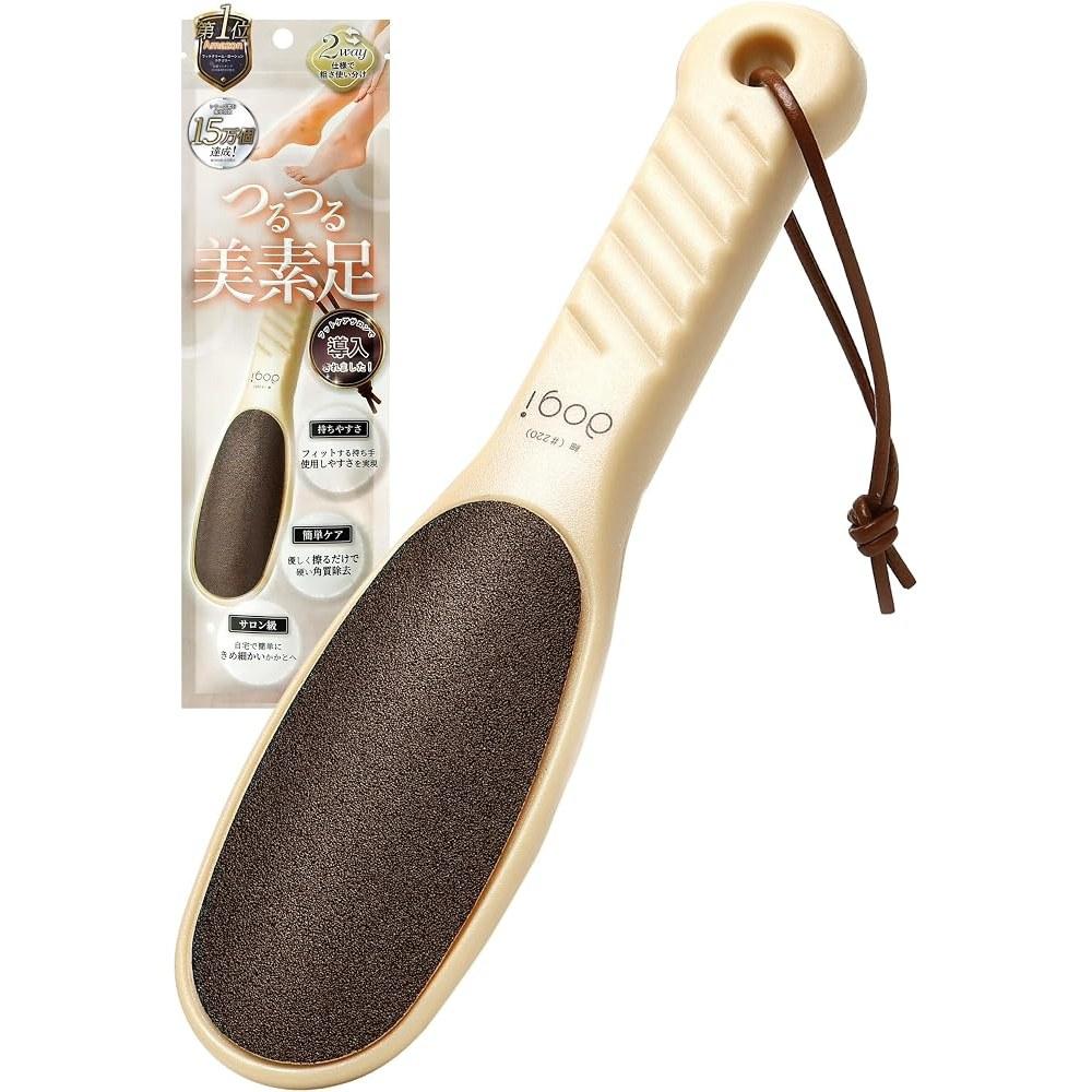 Aogi Heel File 120/220 - Foot Care Tool for Easy Use and Salon Recommended
