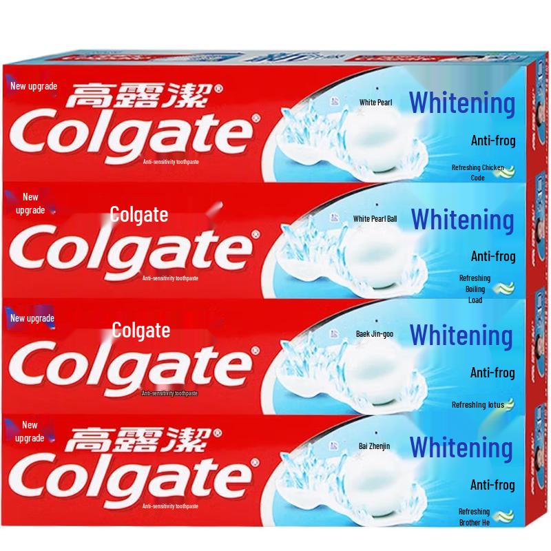 Colgate Whitening & Fresh Breath Toothpaste Family Pack