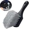 High Quality Wet and Dry Wheel Rim Cleaning Brush Multi Purpose Plastic Car Tire Detailing Brushes Wash Towel Kit