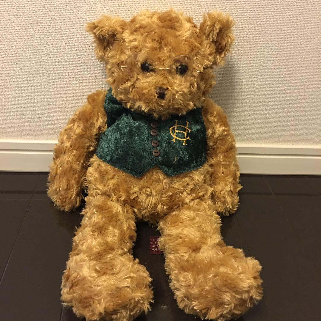 

[USED] Teddy bear wearing glasses (President Roosevelt)
