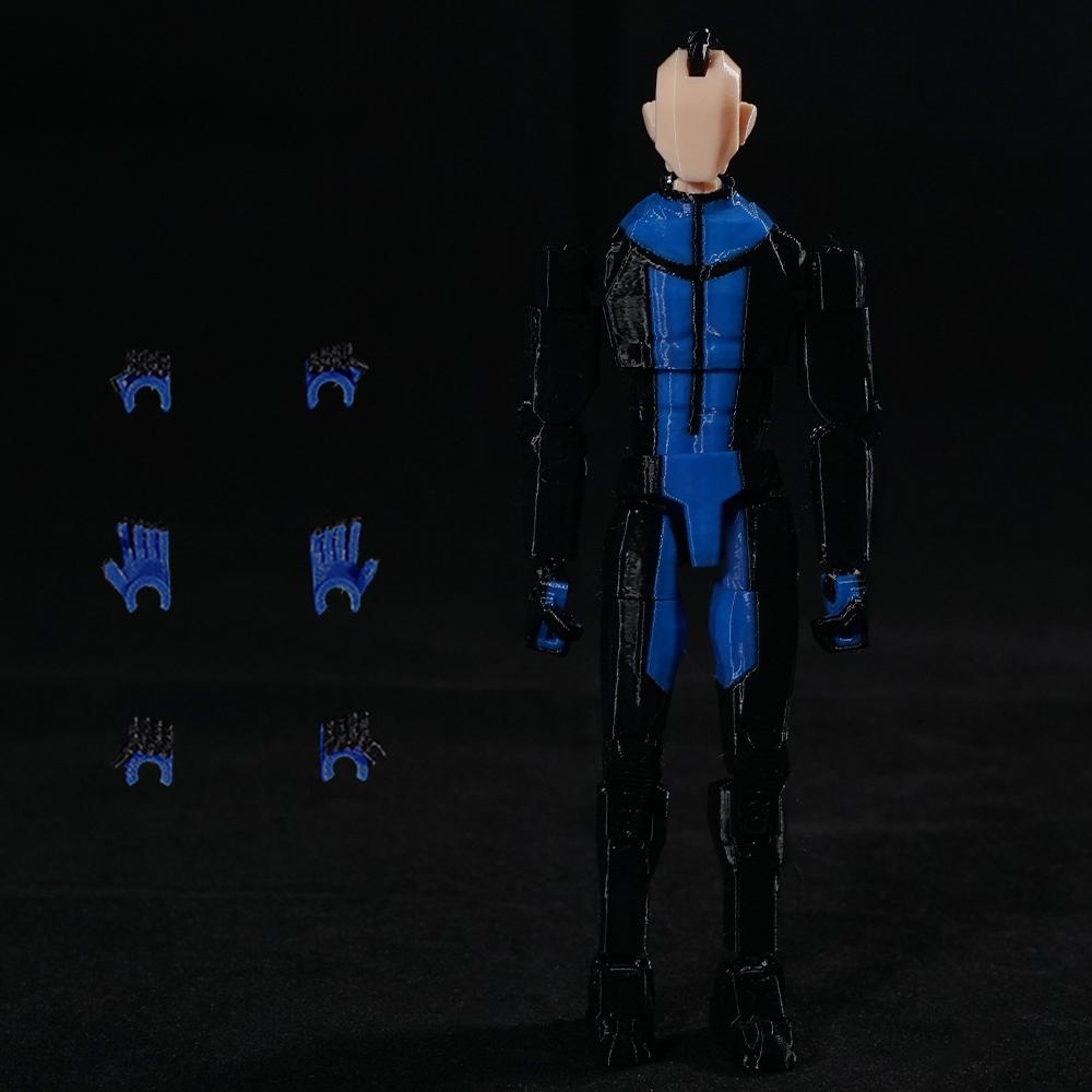 3D Baskılı Yenilmez 2.0 Süper Kahramanlar Anime Çok Eklemli Şekil Değiştiren Oyuncaklar Aksiyon Figürleri Manken Model Süs Eşyaları Hediyeler