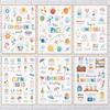 Children's Treatment Poster Illustration Series Theme Canvas Printing Fashion Populars Colors Mural Studio Home Decoration Gifts