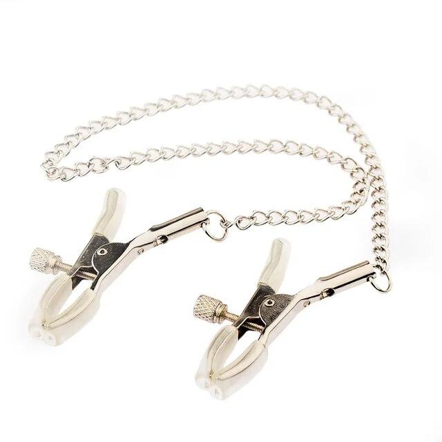 Bdsm Nipple Clamps Adult Games Breast Women's Nipple Clip Stimulator Accessories Massager Bondage Sex Toys For Women Couple