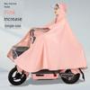Raincoat for Electric Bikes and Motorcycles, Single or Double Person, Men's and Women's Models, Enlarged Size, Long Full-Body Rain Poncho for