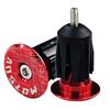 2Pcs Aluminum Alloy Bicycle Handlebar End Plugs Caps for Road Mountain Bike MTB