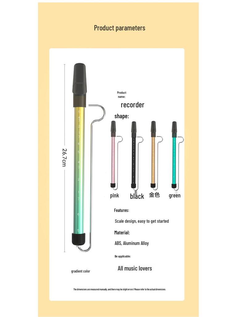 Instrument Skala Rekorder - Gwizdek Suwakowy Squidwarda