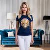 Golden Venetian Masquerade Mask T-Shirt Mask Tee Gift for Mama Mom Granny Grandma Mother Grandmother Gran Nana Sister Aunt Women