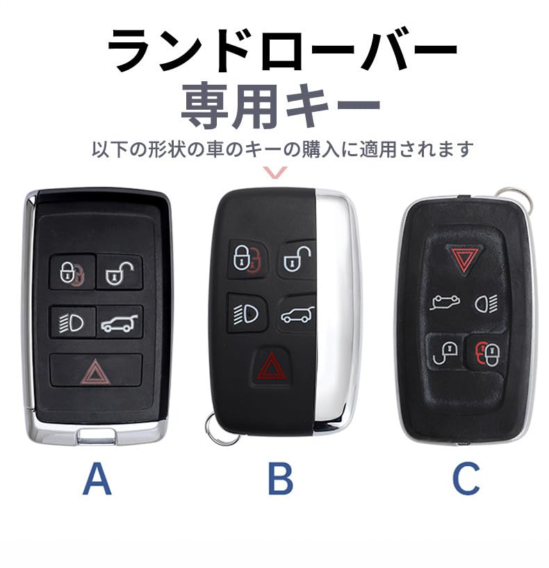 [TECART] Range Rover Key Case Land Rover LR2 Jaguar xj xjl Key Cover Range