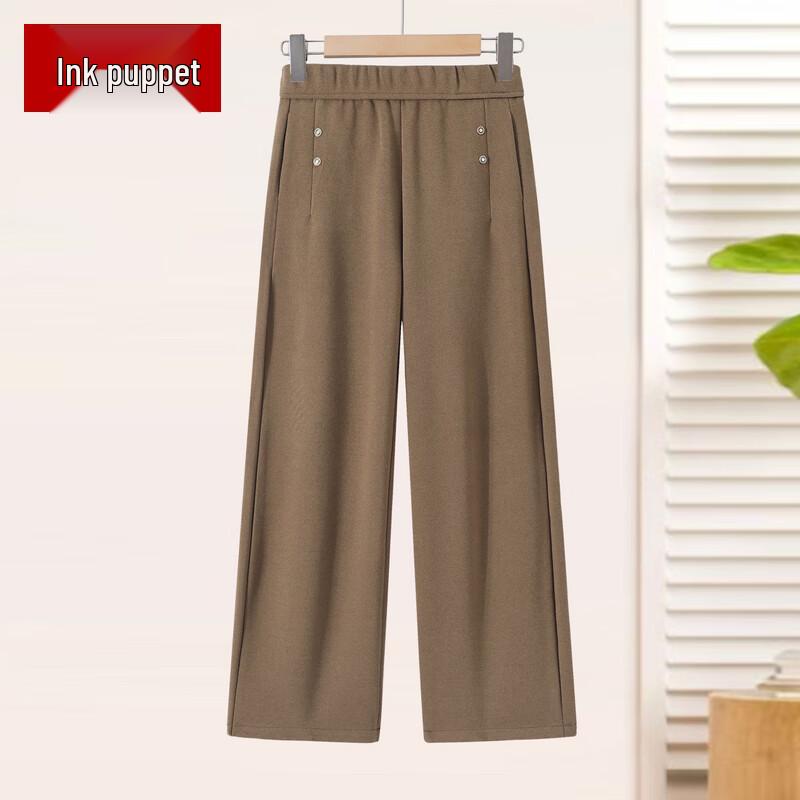 

Moou 2025 Women s High-Waist Wide-Leg Mom Pants 5XL