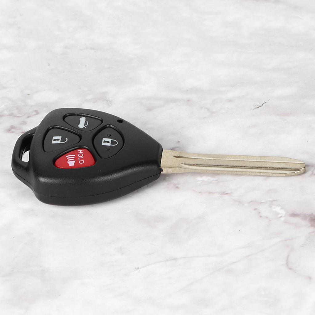 Car Remote Key Fob 4 Buttons GChip GQ429T Fit for Corolla 20102012