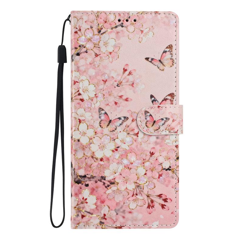 Case for Samsung Galaxy A27 A17 A07 A37 A57 A56 A36 A55 S26+ Ultra S25 Edge S24 FE Plus Case Leopard Print Wallet Leather Cover