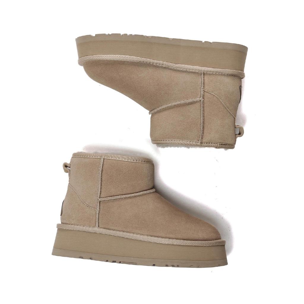 EverAu Womens/Ladies Dusky Classic Cow Suede Mini Boots