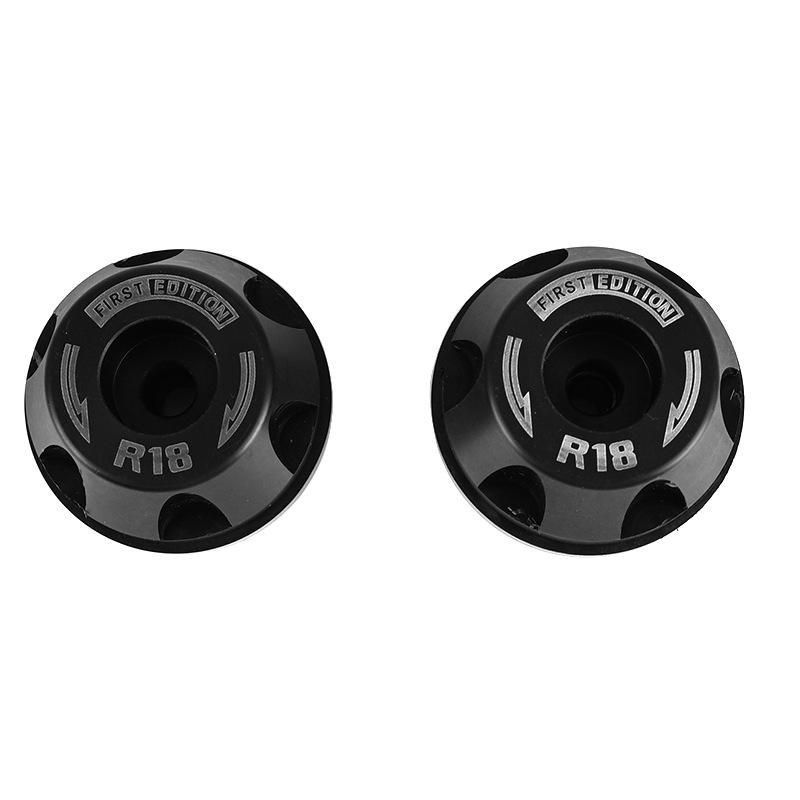 BMW R18 Front Axle Crash Bars & Wheel Protective Pads.