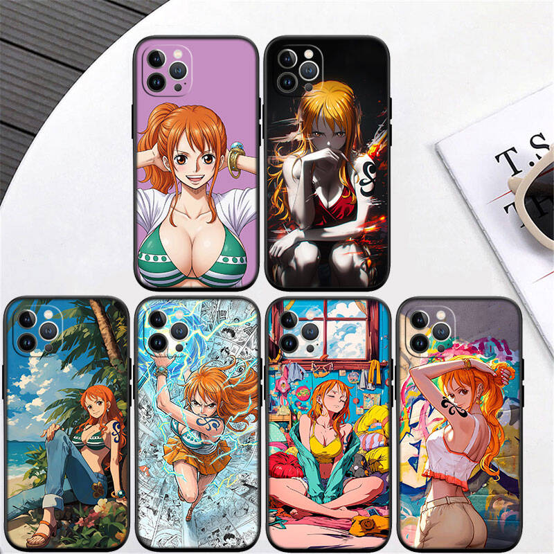 MH120 One Piece Nami Phone Case for Motorola Moto Edge 60 60s 70 G86 G56 G54 E14 G04S G45 G54 G64 S30 S50 X30 X40 X50 Pro Power Tylus